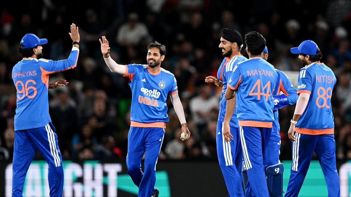 India takes on New Zealand in the second T20I
