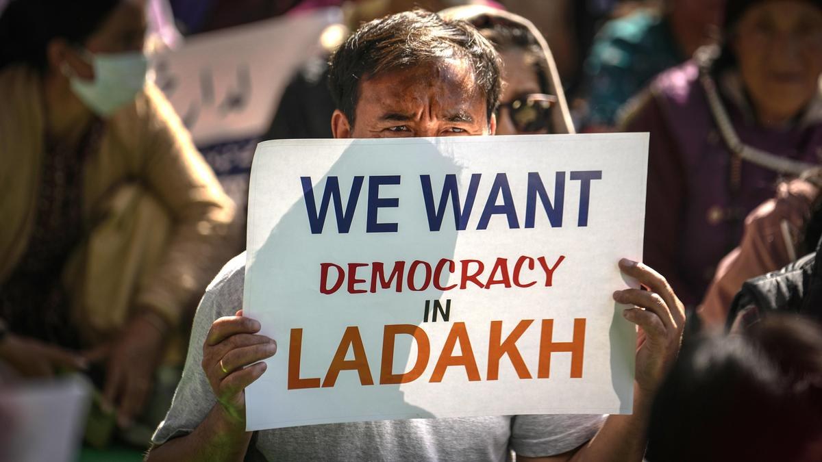 Ladakh has witnessed repeated protests since becoming a Union Territory in 2019.