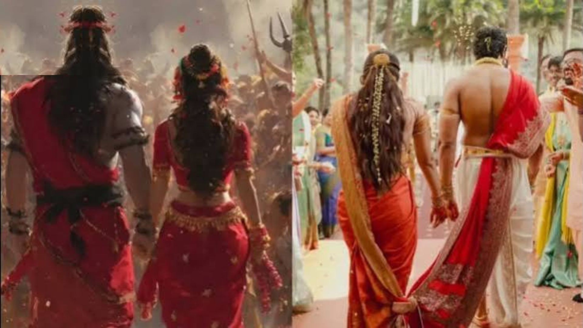 Rashmika Mandanna responds warmly to a creator’s post comparing her relationship with Vijay Deverakonda to Shiva and Parvati.