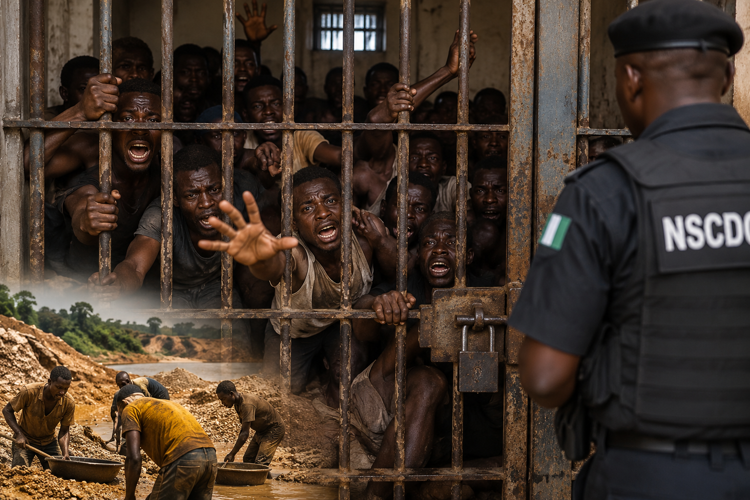 Nigeria Jail Deaths: Probe Blames Cruel Conditions for 33 Miners Suffocating