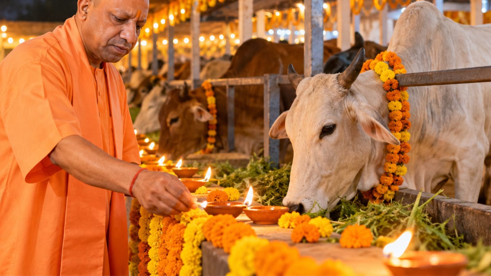 योगी सरकार चलाएगी ‘एक दीया गोमाता के नाम’ अभियान, गोशालाओं में मनेगी दिवाली