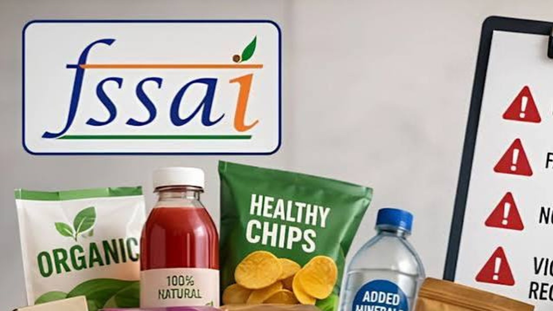 FSSAI Rejected 39 Products and Ingredients: Full List