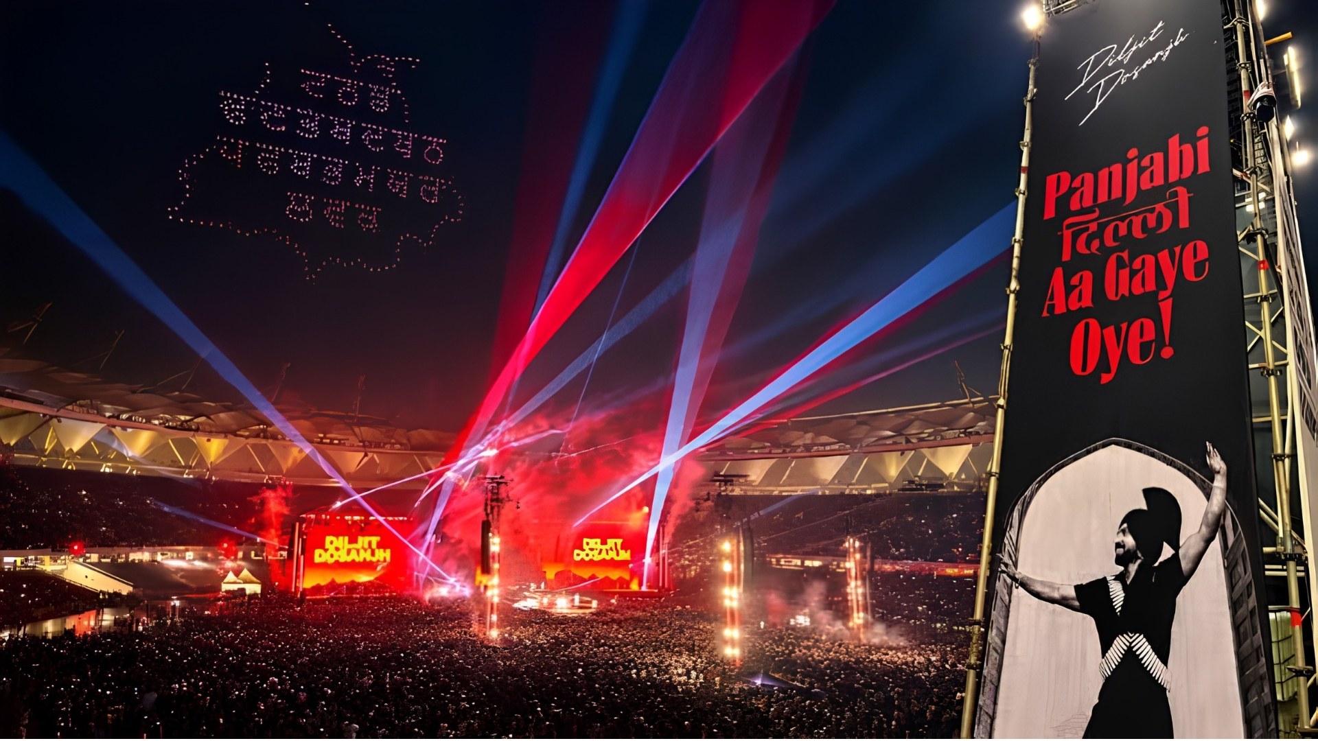 Diljit Dosanjh Delhi Concert: Fans Brave Rain for Aura Tour