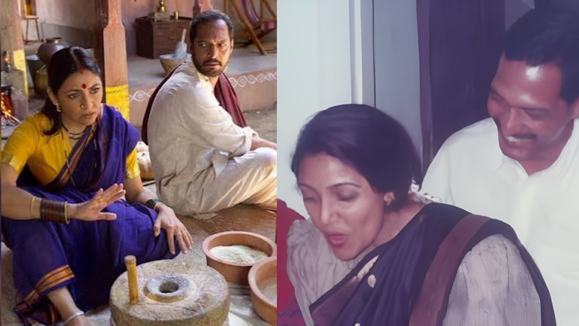 Susmita Mukherjee Remembers Nana Patekar With 1991 Photos